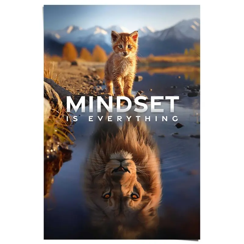 Poster Mindset is Everything 91,5x61