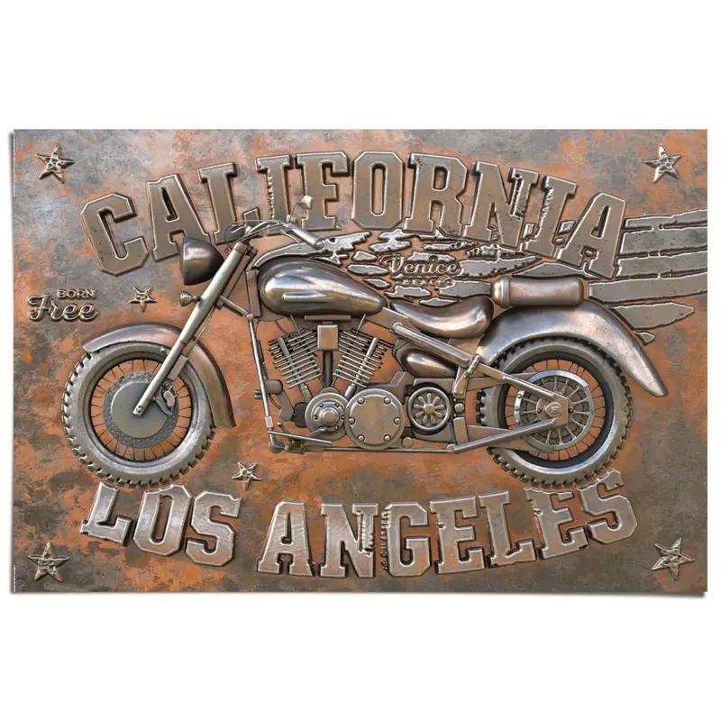 Poster Motorfiets 61x91,5
