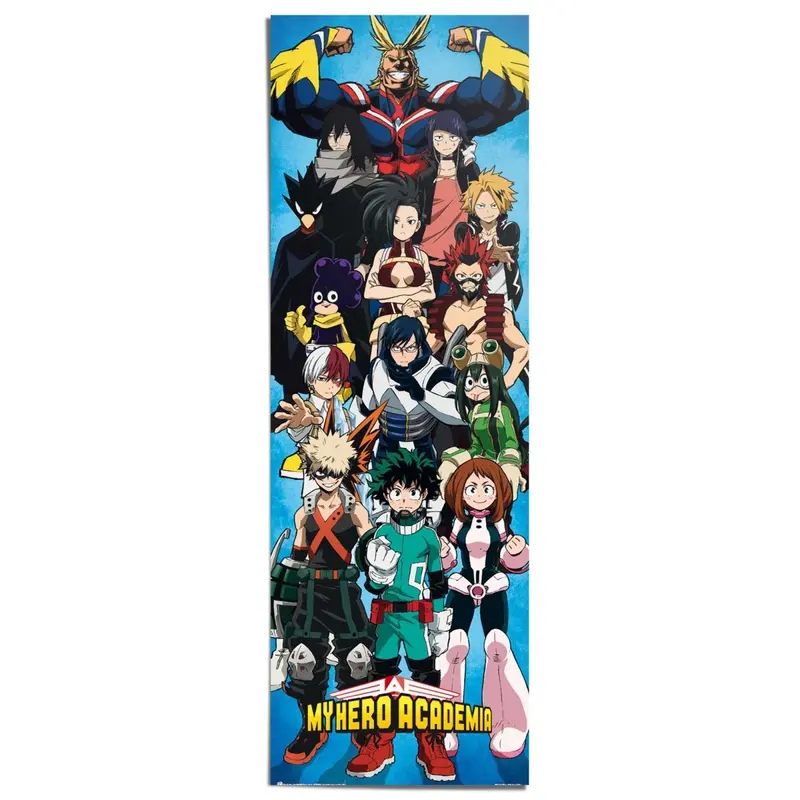 Poster My Hero Academia - Cast 158x53