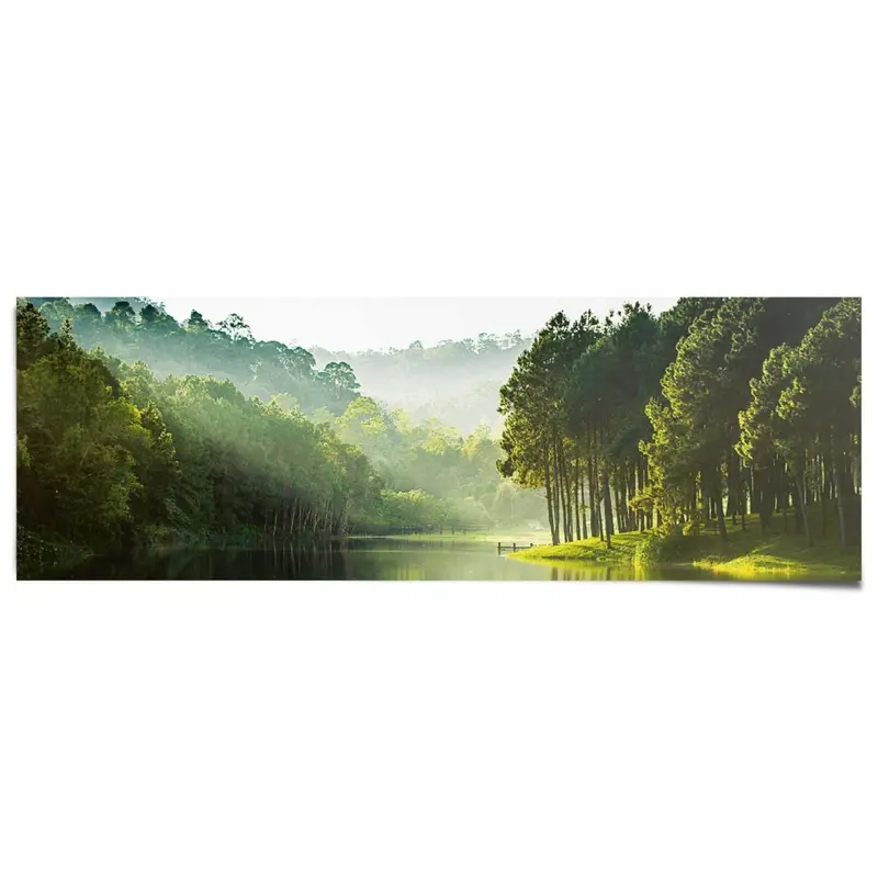 Poster Mysterieus meer 53x158