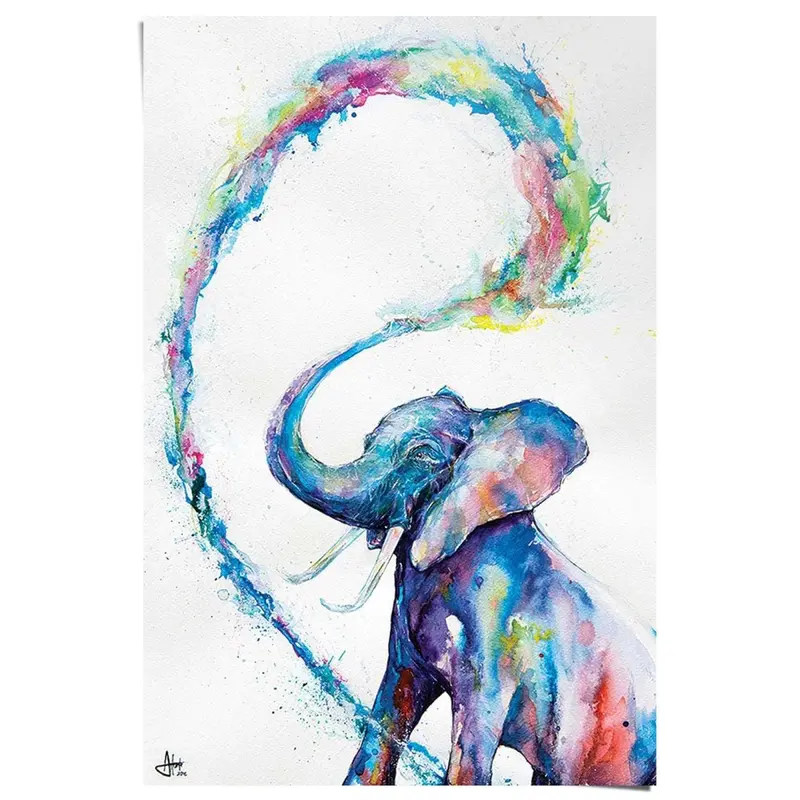 Poster Olifant 91,5x61