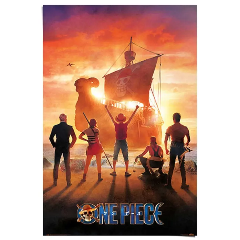 Poster One Piece - straw hat pirates 91,5x61