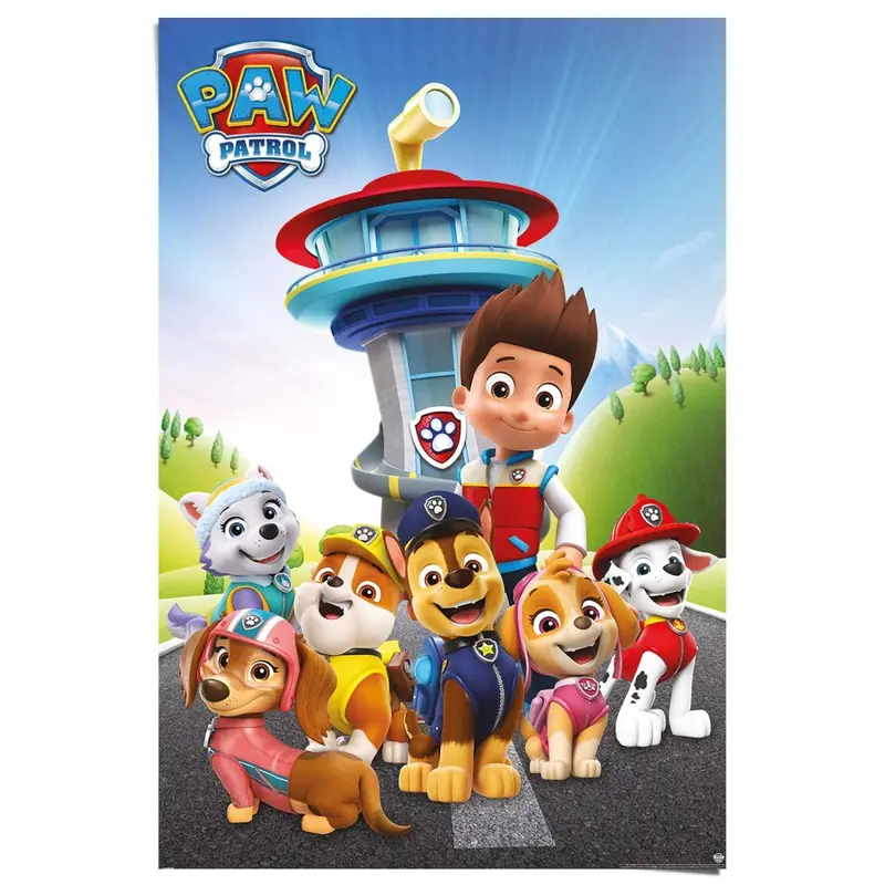 Poster Paw Patrol team 91,5x61