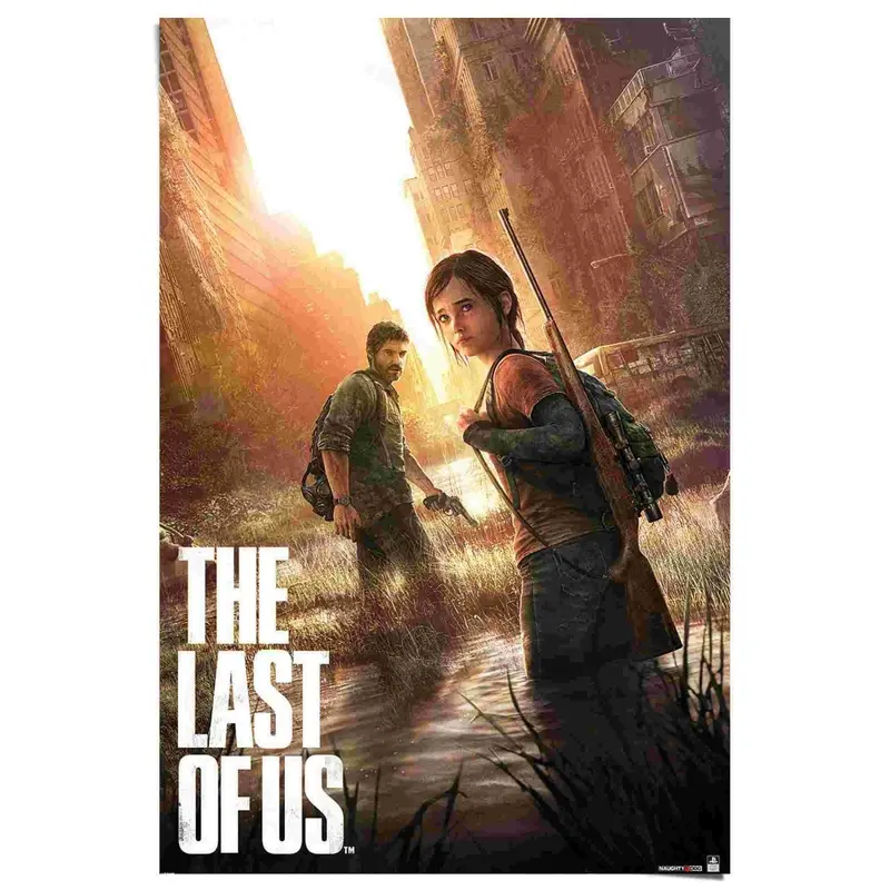 Poster Playstation - the last of us 91,5x61