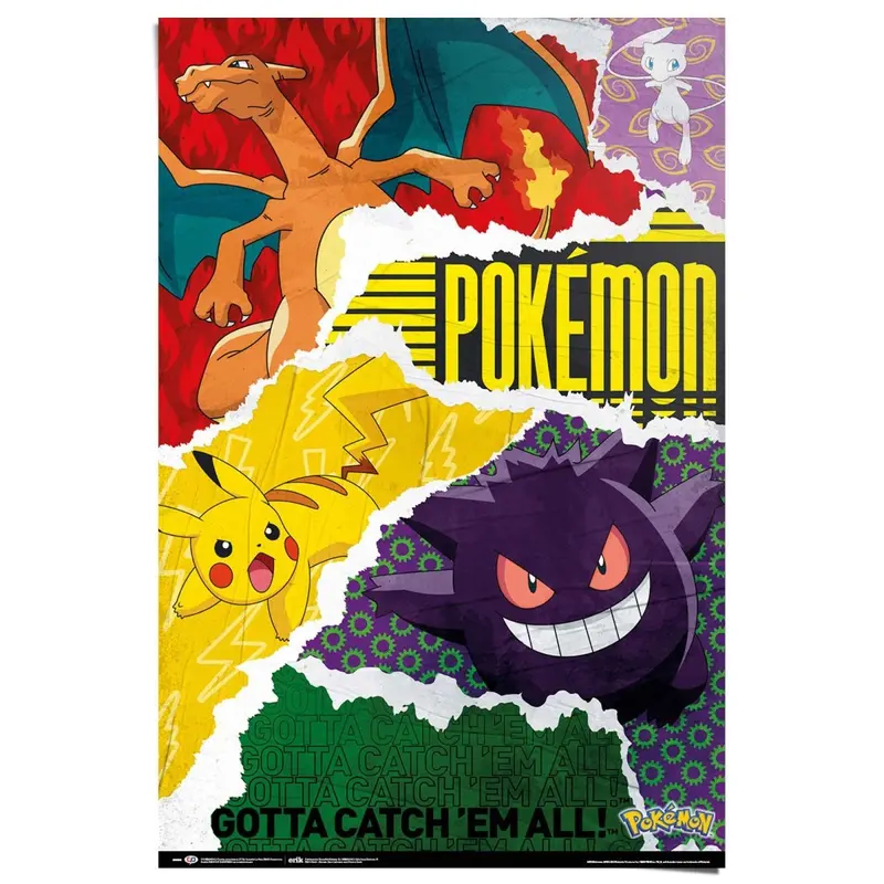 Poster Pokemon - gotta catch 'em all 91,5x61