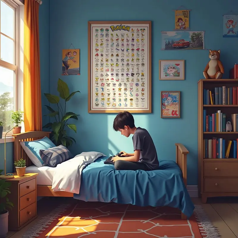 Poster Pokemon Kanto 51 91,5x61