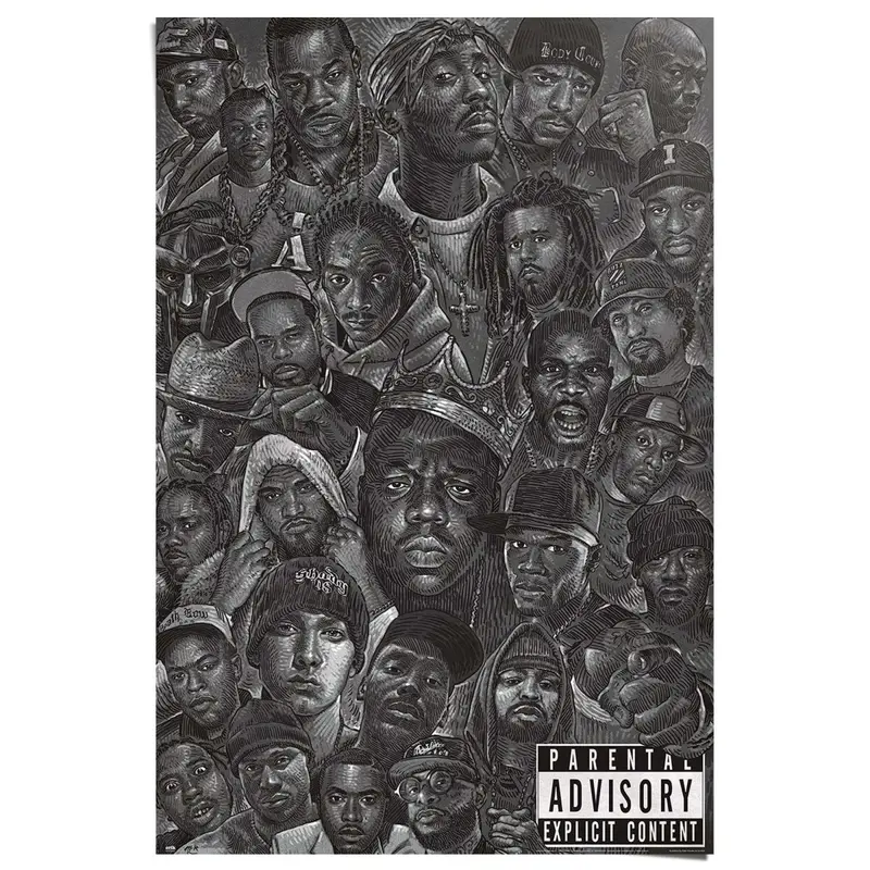 Poster Rap Icons 91,5x61