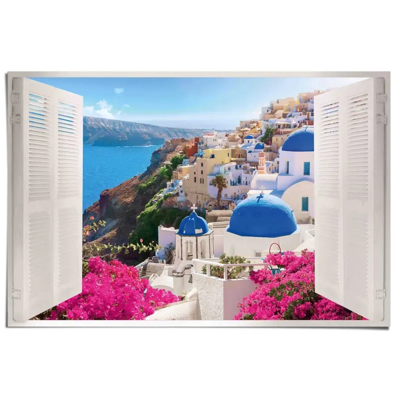 Poster Santorini 61x91,5
