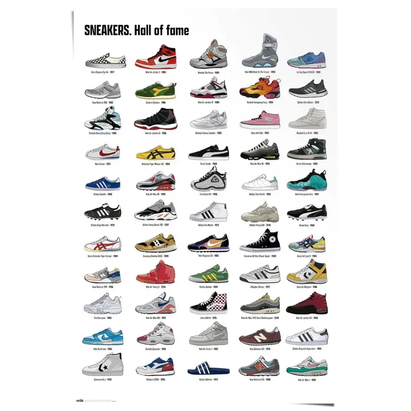 Poster Sneakers 91,5x61