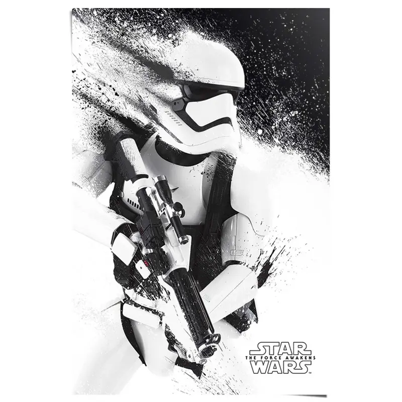 Poster Star Wars - episode 7 stormtrooper paint 91,5x61