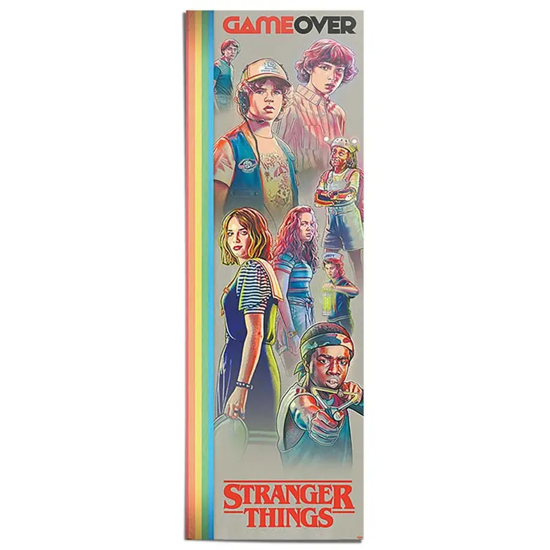 Poster Stranger things - game over 158x53