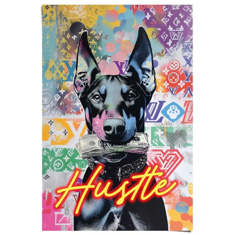 Poster Street Dog Hustle 91,5x61
