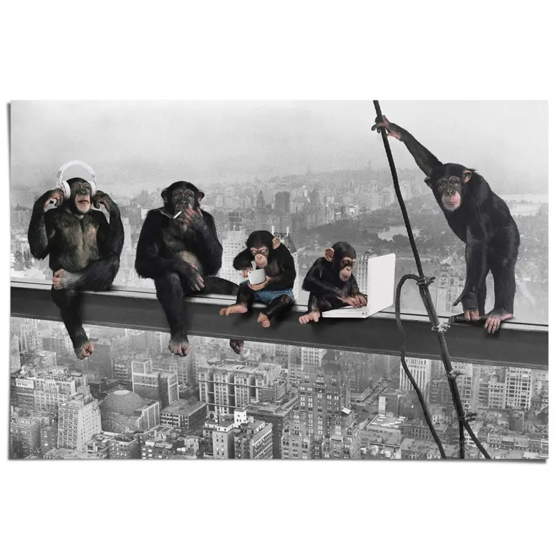 Poster The Chimp - girder 61x91,5