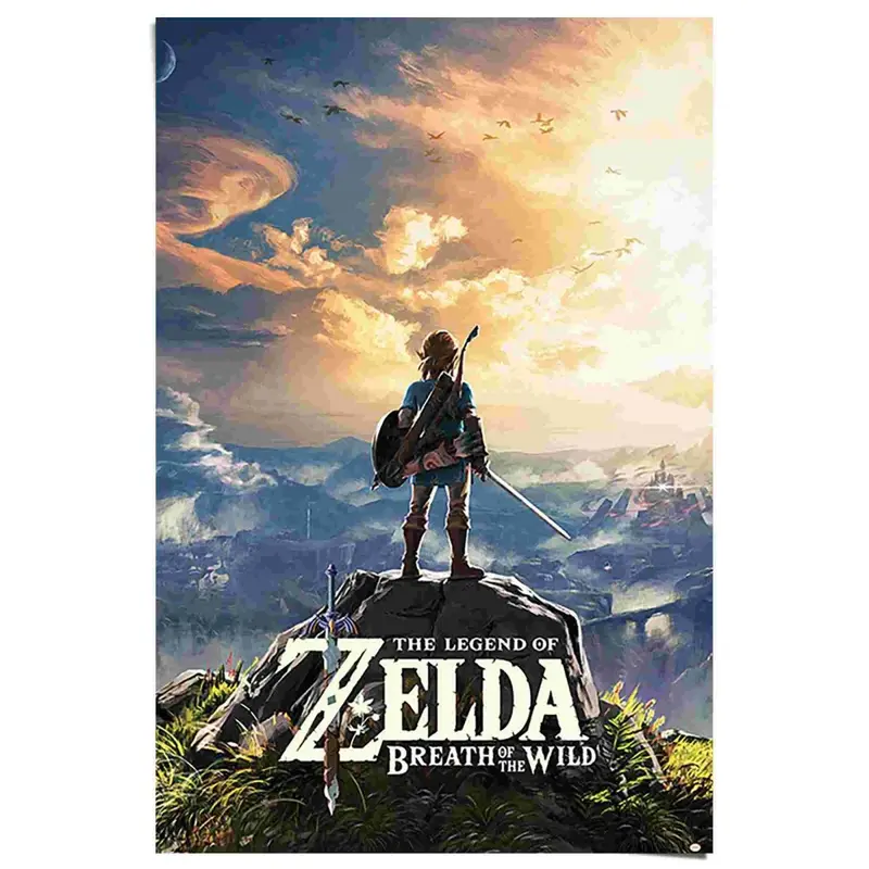Poster The Legend Of Zelda - breath of the wild 91,5x61