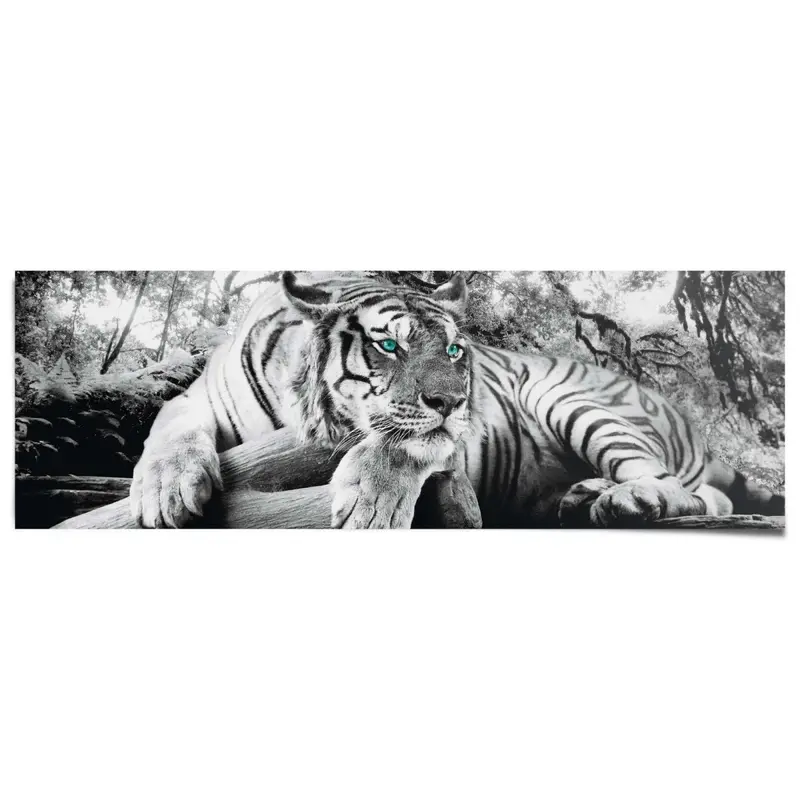 Poster Tijger 53x158