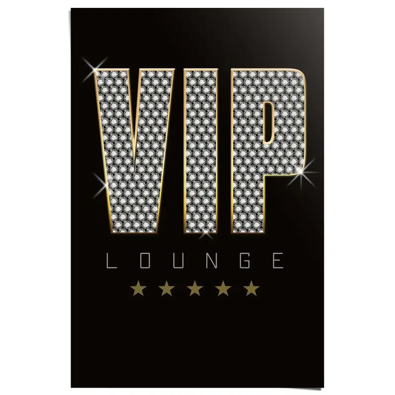 Poster Vip Lounge 91,5x61