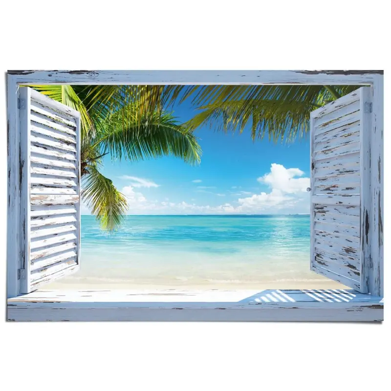 Poster Zeezicht 61x91,5