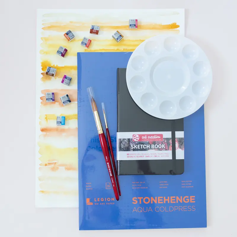 Premium Aquarelset door Marion van Studio Cremers