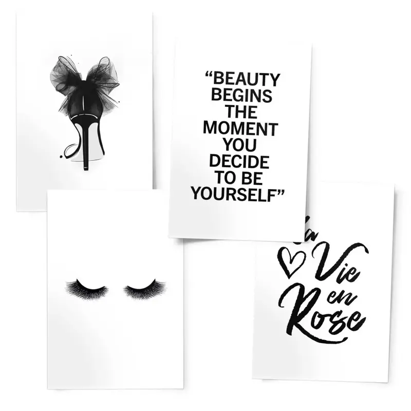 Premium Poster set Beauty 30x20