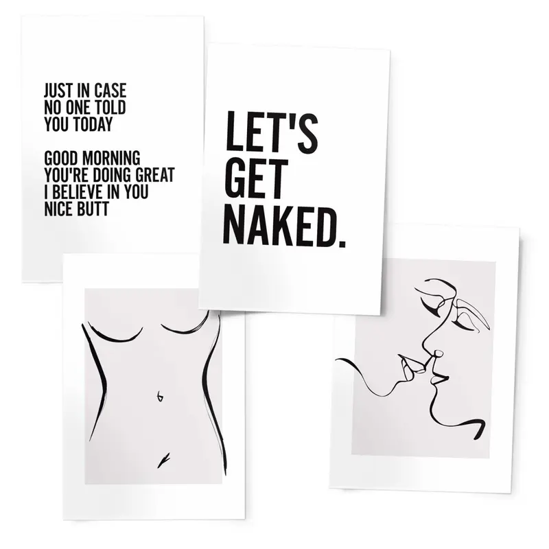 Premium Poster set Body Language 30x20