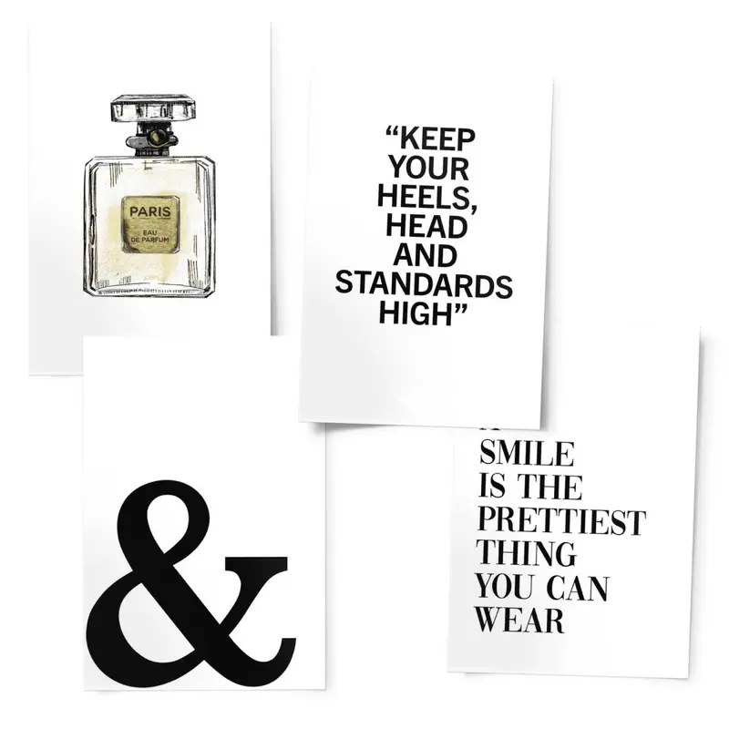Premium Poster set Citaten 30x20