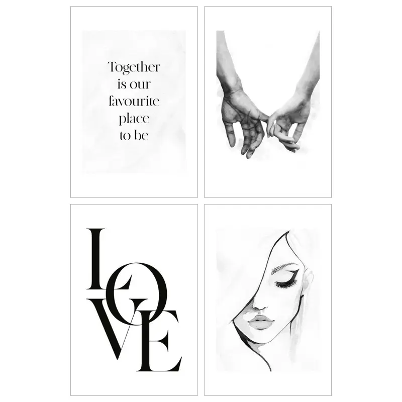 Premium Poster set Together 30x20