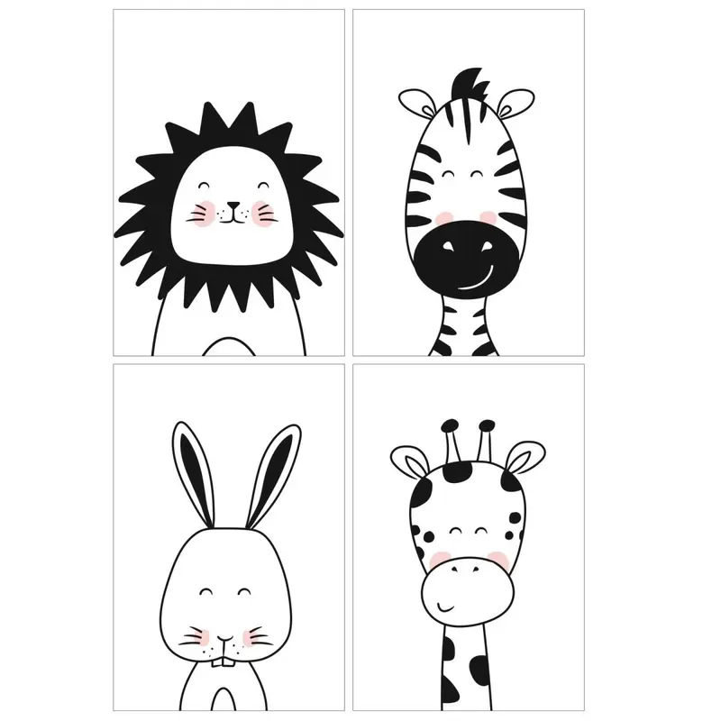 Premium Poster set Wildies 30x20