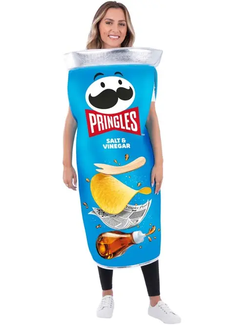 Pringles blauw one size