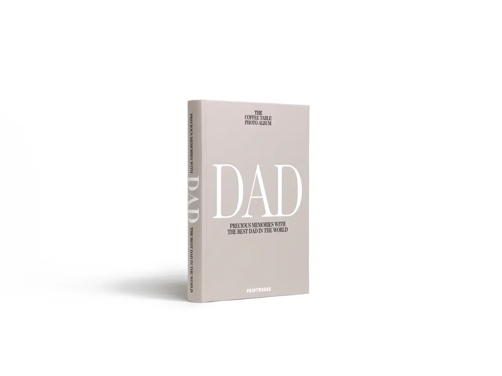 Printworks Fotoboek - Papa - Grijs
