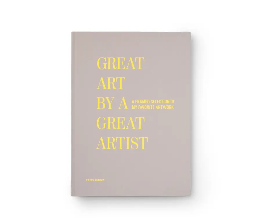 Printworks Frame boek - Grote Kunst - Beige