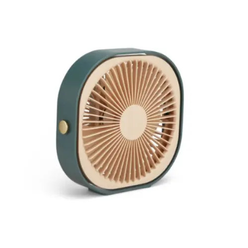Printworks tafel ventilator Fantastic groen oplaadbaar
