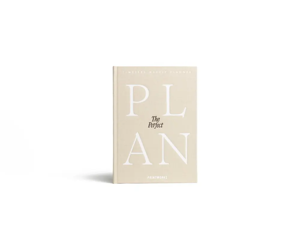 Printworks Weekplanner - Het Perfecte Plan - Beige