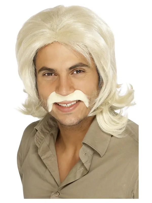 Pruik 70s Retro, blond