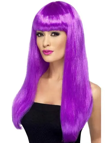 Pruik Babelicious pony, paars