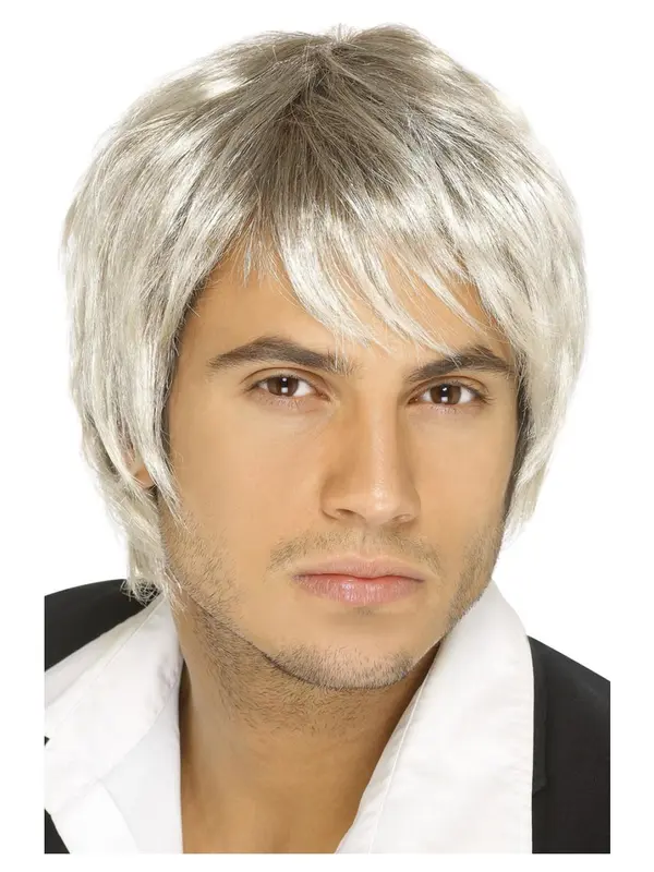 Pruik Boy band blond & bruin