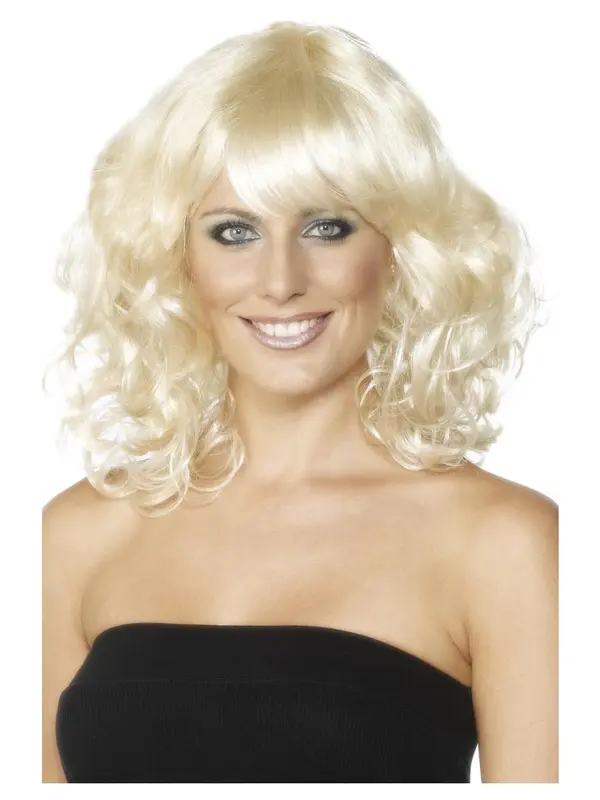 Pruik Foxy blond