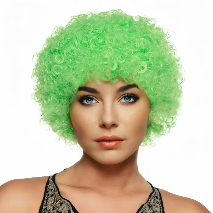 Pruik groen
