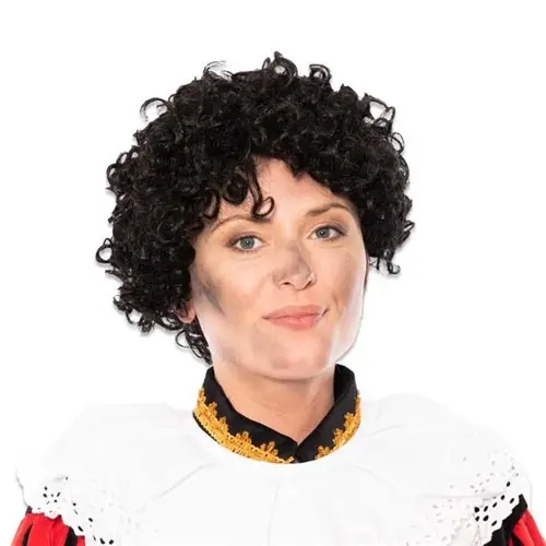 Pruik piet deluxe kanekalon