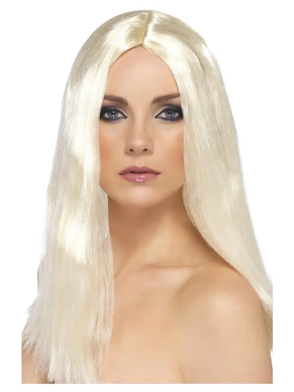 Pruik Star style blond