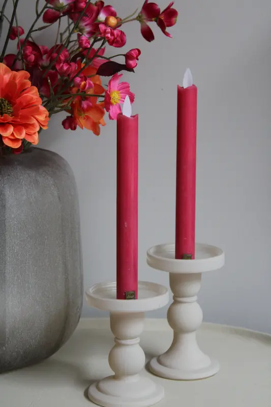 PTMD DINERKAARS LED| FUCHSIA | SET VAN 2 | 22CM