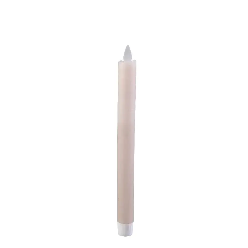 PTMD - LED Diner Candle beige moveable flame set of 2