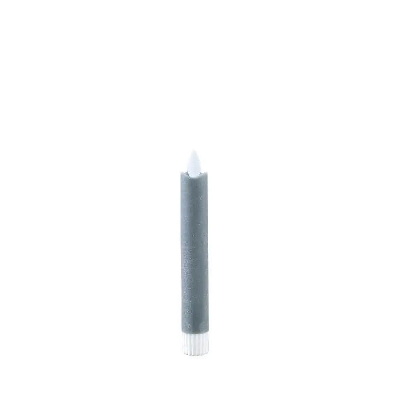 PTMD - LED Diner Candle teal moveflame 2PCS short