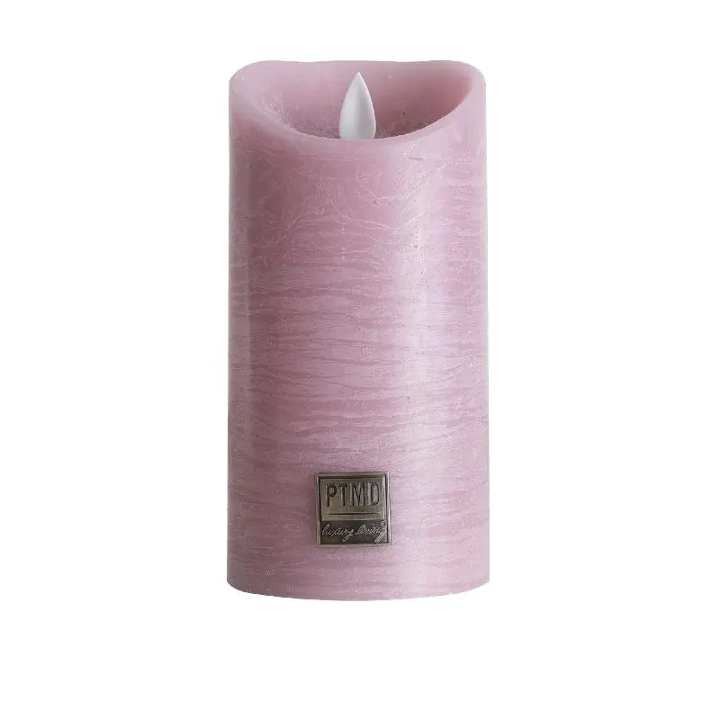 PTMD - LED Light Candle floral moveable flame L