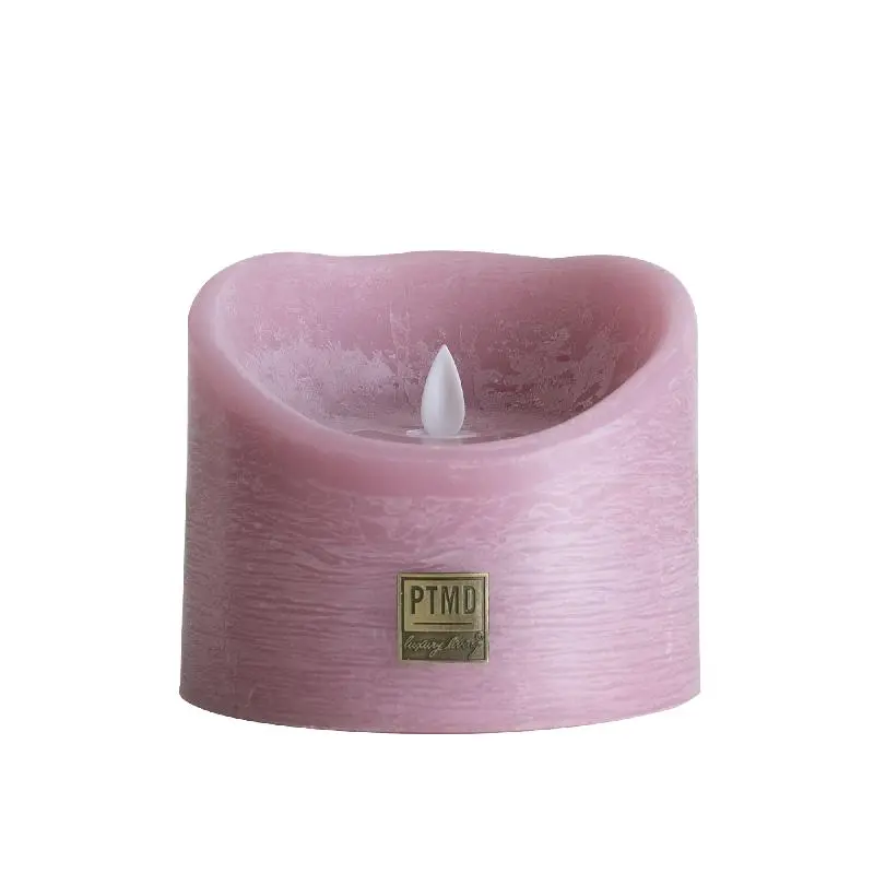 PTMD - LED Light Candle floral moveable flame XL