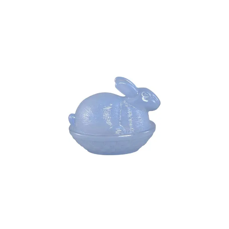 PTMD - Yiana Lilac glass egg rabbit shaped storage box