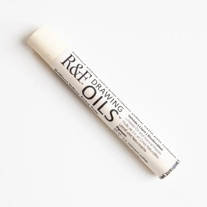 R&F Drawing Oils 12ml Brilliant Yellow Extra Pale