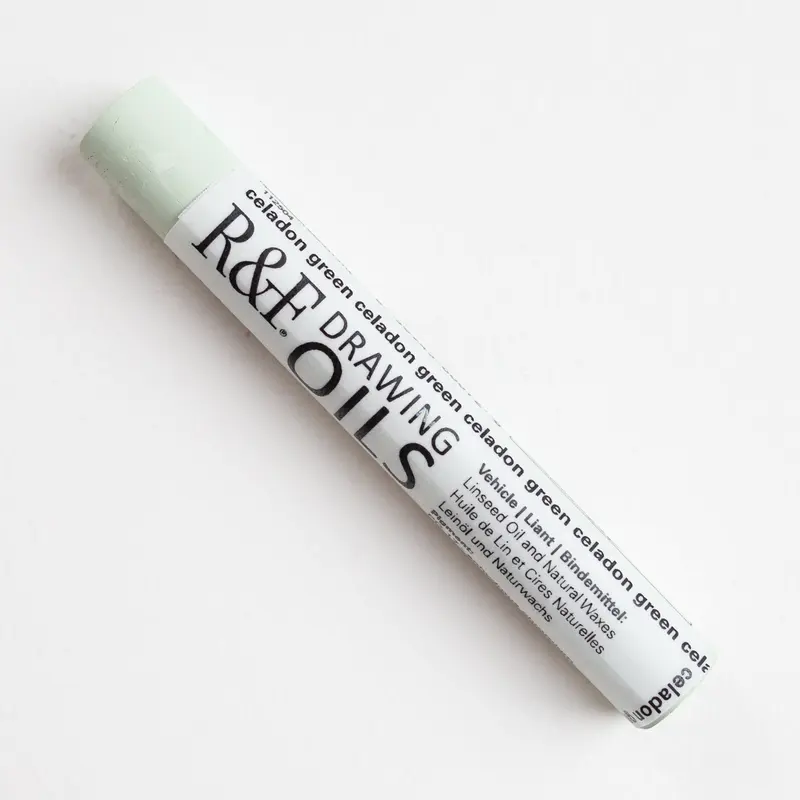 R&F Drawing Oils 12ml Celadon Green
