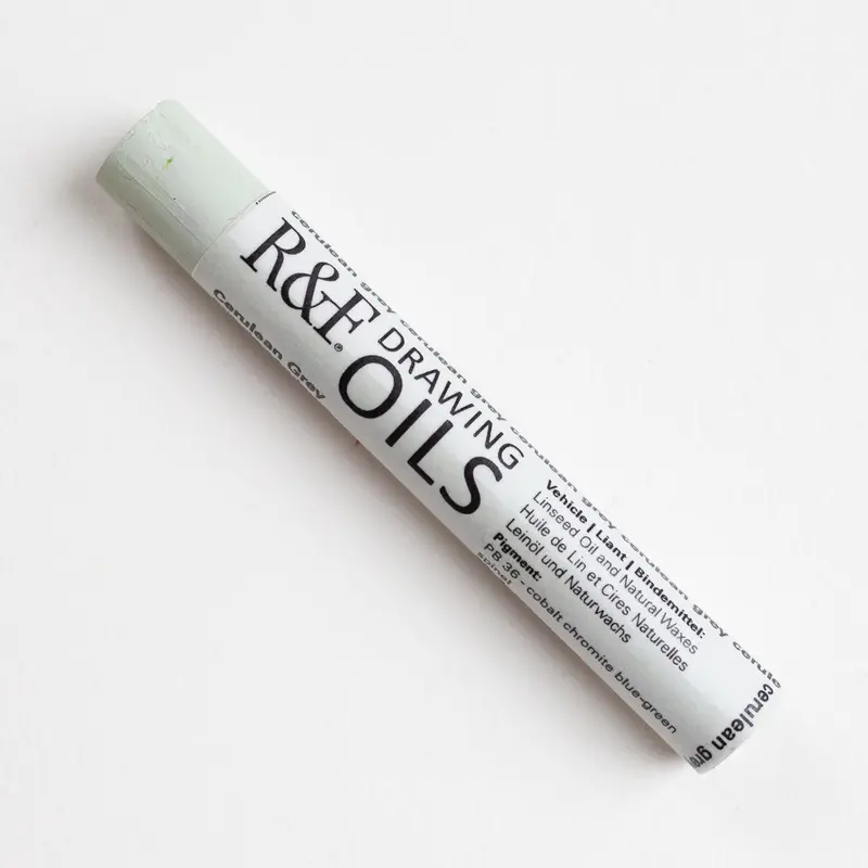 R&F Drawing Oils 12ml Cerulean Grey
