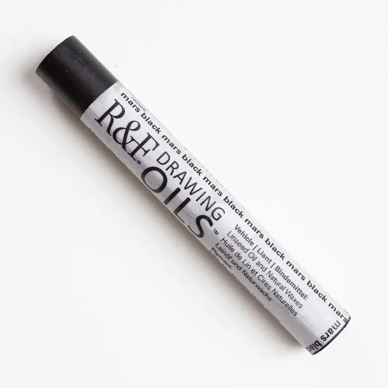 R&F Drawing Oils 12ml Mars Black