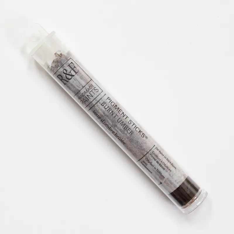 R&F Pigment Stick 38ml Burnt Umber 1